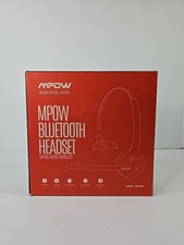 MPOW BH323A Wireless Headset Single Side Headset  Black Open Box  Bluetooth picture