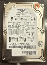 IBM 6.49GB Hard Drive Travelstar DADA-26480 2.5” IDE PATA HDD 03L5640 Tested picture