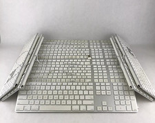 Lot of 10 Apple A1243 Keyboards Wired Slim Aluminum Ultrathin w/NumPad✅Tested picture