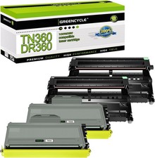 2PK TN360 Toner + 2PK DR360 Drum For Brother MFC-7345N 7345DN 7320 7320R TN330 picture