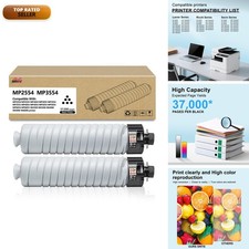 SRITE MP 2554 MP 3554 Toner Cartridge 2-Pack Compatible for Ricoh picture