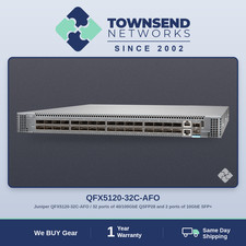 Juniper QFX5120-32C-AFO / 32 ports of 40/100GbE QSFP28 and 2 ports of 10GbE SFP+ picture