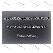 Dell Inspiron 13 7391 2-in-1 8KG3F 4K LCD Display Complete Touch Assembly Black picture