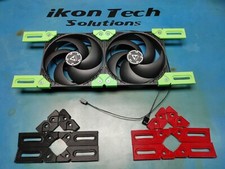 Universal 120 140 mm Mining Rig Fan Brackets Supports Holders Crypto GPU Exhaust picture