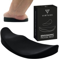Virtusx Ergonomic Mouse Wrist Rest, Gliding Palm Wrist Support, Sliding Wrist Pa picture