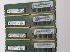 Micron 128GB DDR4 eccServer RAM 4x32GB MTA18ASF4G72AZ-3G2F1Z1 Server Memory picture