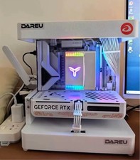 Open Frame MATX PC Case, 3D Printed Sea View Chassis for ATX Power Supply picture