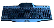 Logitech G510 Gaming Keyboard Y-U0010 Black Wired LCD GamePanel G-Keys picture