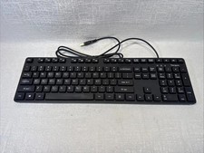 Targus AKB600 Wired USB Keyboard Full Size 104 Key QWERTY PC Mac Laptop Black picture
