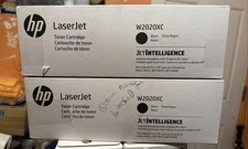 HP W2020XC 414X Black  Cartridge Laserjet  PRO  M454 MFP M479 LOT OF 2. picture