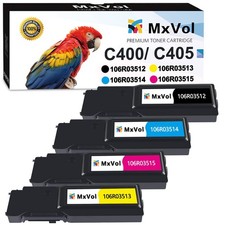 MxVol VersaLink C400 C405 Toner Cartridge HighYield 4Pack 106R03512 106R03514 picture