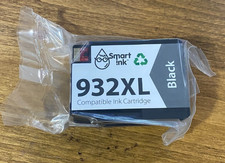 1 X Smart Ink 932XL Black HP 7620 7612 7610 7510 7110 6700 6600 6100 picture