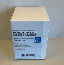 Replacement Lexmark Compatible Cyan Extra High Yield Toner  70C0X20, 70C1XC0 picture