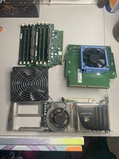 Various Computer Parts 4gb Ddr3 Ram Nvidia Quadro Gpu Fan and More As-Is picture
