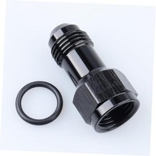 -6 AN Female to Male Extension Fitting Aluminum 6AN Black picture