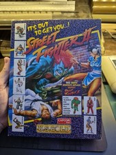 STREET FIGHTER II GAME X COMMODORE AMIGA ON FLOPPY DISK BOX ORIGINAL CAPCOM USA picture