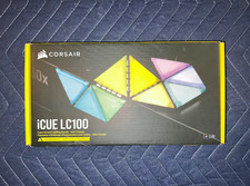 Corsair iCUE LC100 Case Accent  Mini Triangle Lighting Panels 9x Tile Kit – NEW picture