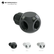 Barrow BarrowCH G1/4 Thread Swivel Rotary 3 Way Splitters Fitting Adapter M to F picture