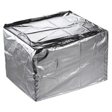 Universal Printer Dust Cover 16.9x16.9x12.6 Inch Oxford Fabric Antistatic Silver picture