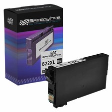 Speedy REMAN Epson 822XL T822XL120 HY Black Ink Cartridge WF 3820 4820 4830 4834 picture