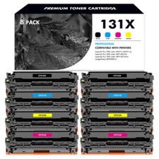 8PK 131X Toner CF210A Compatible With HP 131A LaserJet Pro 200 M251nw MFP M276nw picture