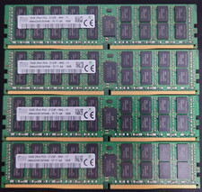 64GB (4x16GB) SK Hynix 2Rx4 PC4-2133P Registered Server ECC RAM HMA42GR7AFR4N-TF picture