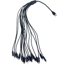 USB 2.0 Type A Male to 16 Multi Micro USB Male 16 in 1 Splitter Charger Cable picture