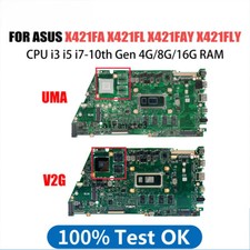 For Asus VivoBook X421FA X421FAY Mother board I3 I5 I7 CPU 10th 4GB 8GB 16GB RAM picture