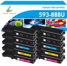 10x 593-BBBU Toner Cartridge Compatible With Dell Laser Printer C2660dn C2665dnf picture