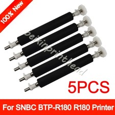 5PCS 100% New Platen Rubber Roller Part For SNBC BTP-R180 R180 Thermal Printer picture