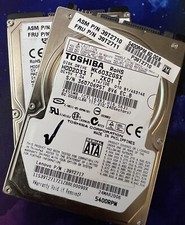 LOT OF QTY 2 60gb 2.5