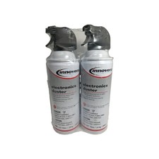 Innovera IVR10012 Compressed Air Duster 10oz (2 Pack) Canned Air Cleaner NEW picture