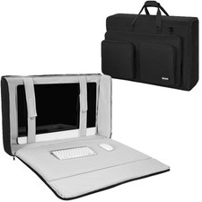 Padded Monitor Carrying Case Travel Bag for 27