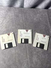 Microsoft Excel Version 2.2 for Mac (1989) Install Floppy Set Vintage 3.5 Disks picture