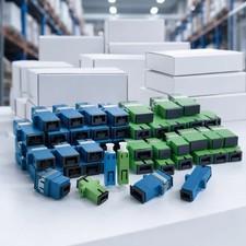 10Pcs LC/SC Fiber Adapter Duplex & Simplex UPC/APC Coupler for FTTH ODF Network picture