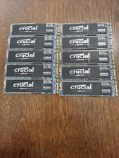 Lot of 10 Crucial MX500 500GB M.2 SATA SSD-Tested Healthy picture