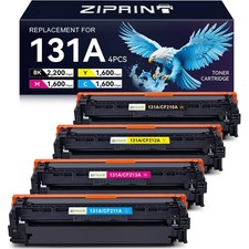 131A CF213A Toner Cartridge 4 Pack for HP LaserJet Pro 200 Color MFP M276nw picture