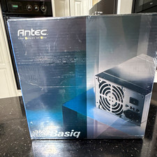 Antec Basiq BP350 ATX Power Supply 350W SATA Dual 12V Rails ATX12V 2.01 picture