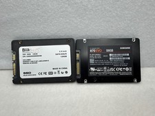 Samsung 870 EVO 500GB/Bliksem H650 128GB SSD 2.5 Inch Set of 2 Used Tested picture
