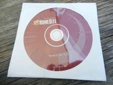 Allaire  HOMESITE 4.0  HOME SITE Original Never Used CD-ROM VINTAGE picture