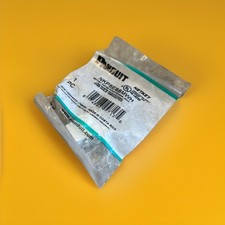 🔥(AN) ***QTY 1*** Panduit NKP5E88MWH NetKey CAT5e Keystone Punch-Down Jack Mod picture