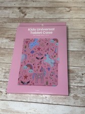 Kids Unicorns and Rainbows Universal Tablet Case Fits Tablet Sizes 7-11 Inches picture