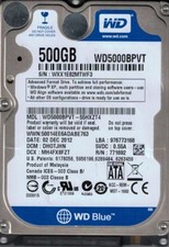 WD5000BPVT-55HXZT4 DCM: DHOTJHN WXX1E Western Digital 500GB picture