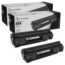 LD Compatible Toner Cartridge Replacement for HP 83X CF283X High Yield (Black, picture