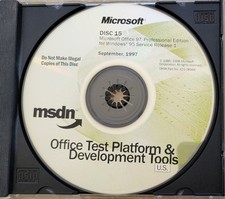 Vintage - Microsoft Office 97, Professional Edition SR-1, 1997 picture
