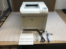 HP LaserJet P4014n Workgroup Monochrome Laser Printer, 476k Pages - TESTED picture