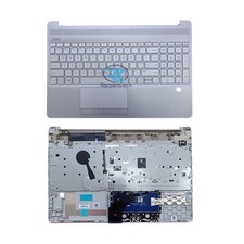 For HP 15-DW 15s-du 15T-DW300 Palmrest w/ Backlit Keyboard Touchpad L52154-001 picture