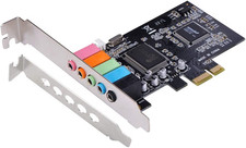 PCI-E Express 5.1ch CMI8738 Audio Sound Card w/Low Profile Bracket US Stock picture