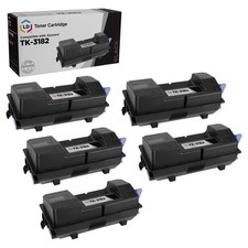 LD Compatible Kyocera TK-3182 (1T02T70US0) Black Toner 5-Pack for ECOSYS P3055dn picture