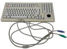 Compaq MX 11800 Mechanical PS2 Keyboard w/ Integrated Trackball Mouse AS-IS picture